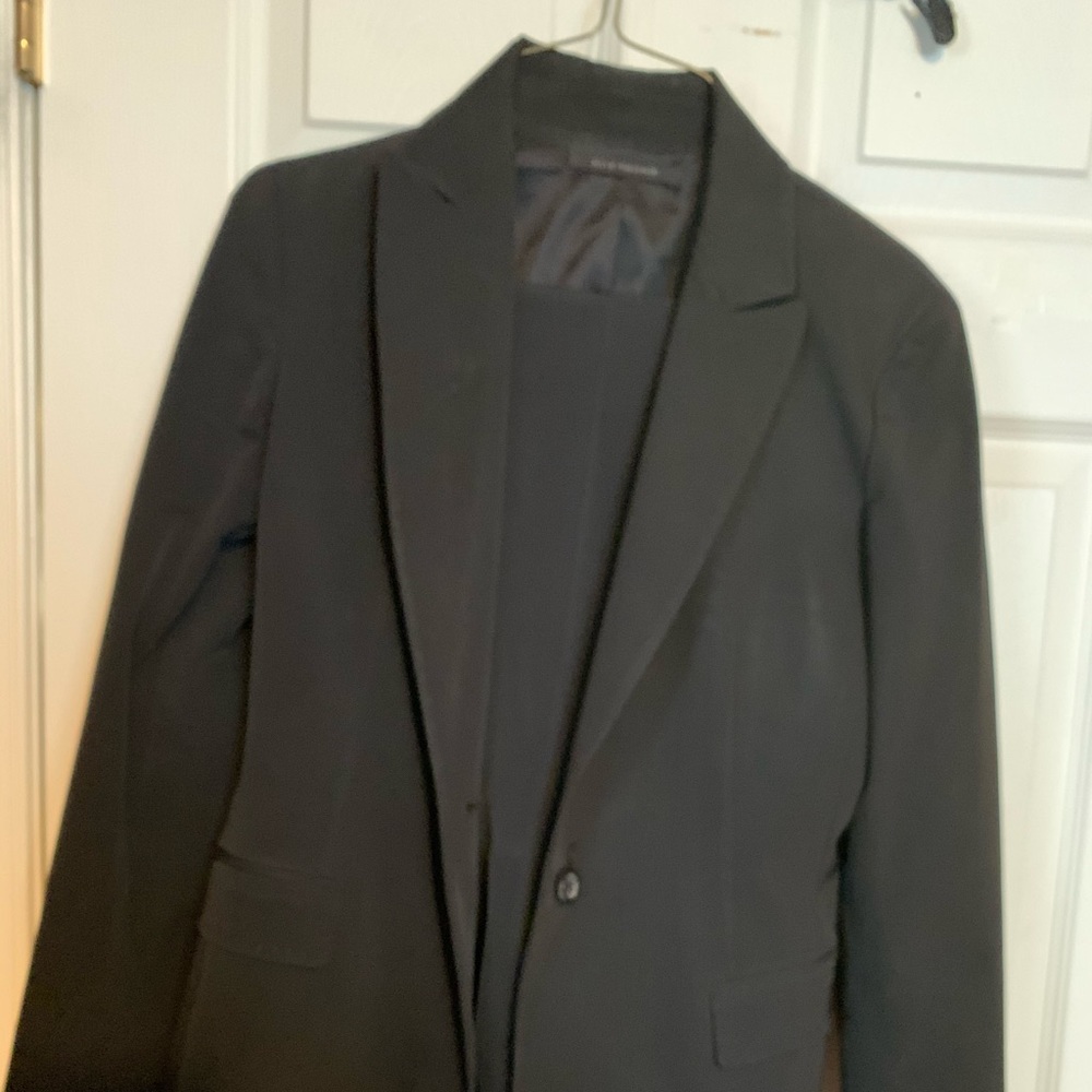 Elie Tahari black pantsuit